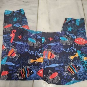 Leggings Depot Tropical Fish Design Leggings, One Size